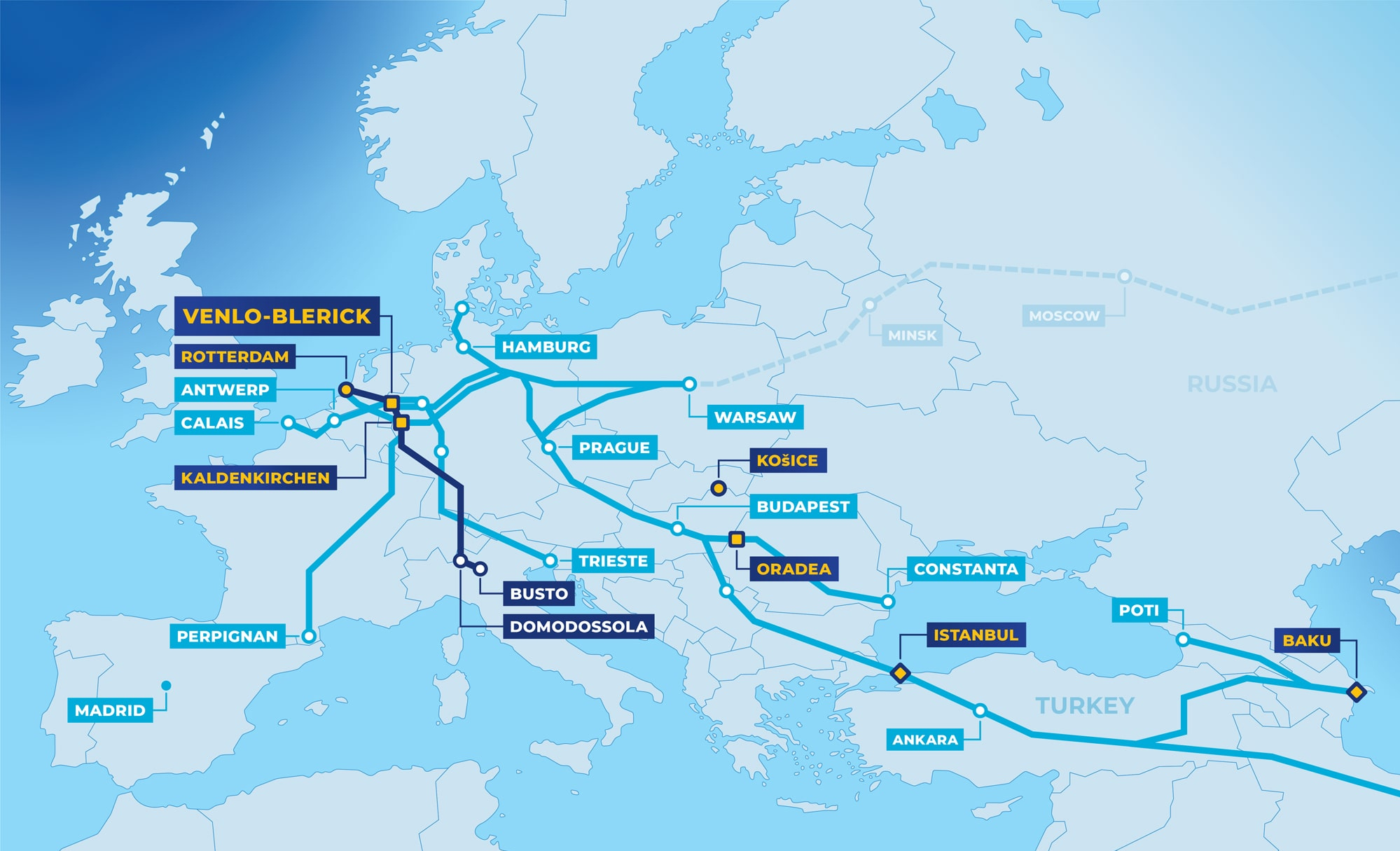Our Global MultiModal Hubs