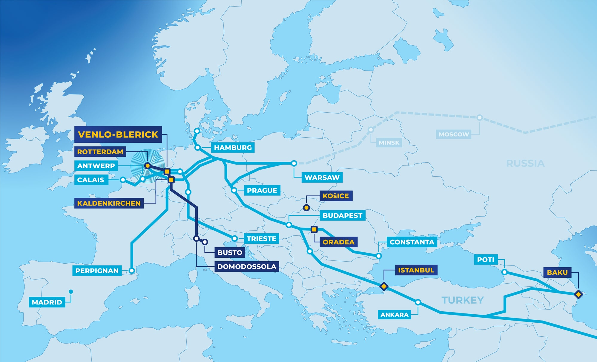 Our Global MultiModal Hubs